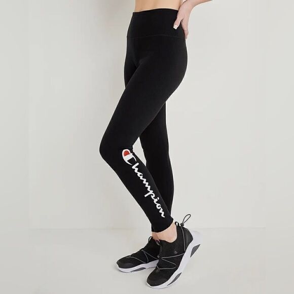 Champion Leggings with Large Side Logo (s) - Picture 3 of 10